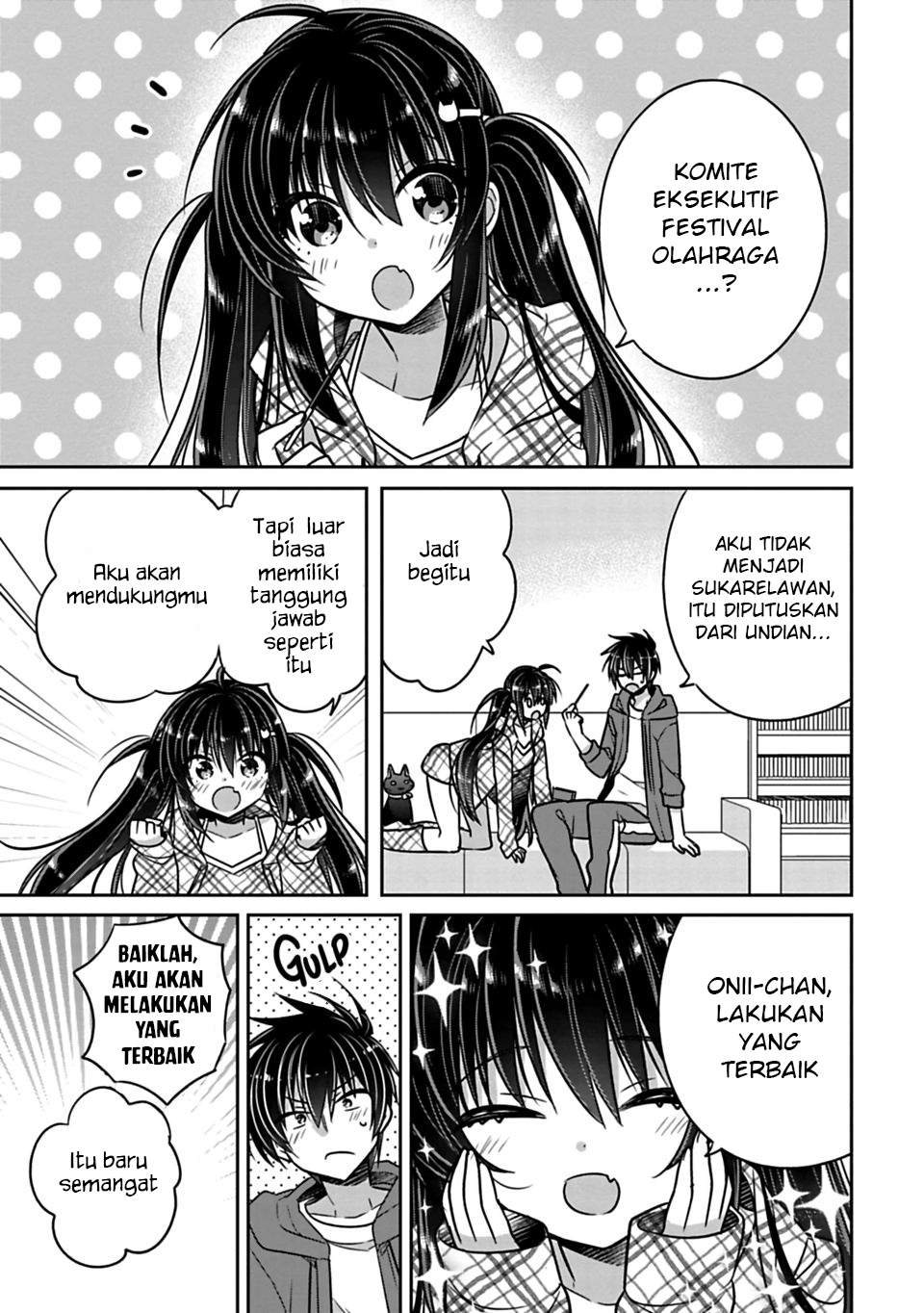 Siscon Ani to Brocon Imouto ga Shoujiki ni Nattara Chapter 21 Gambar 3