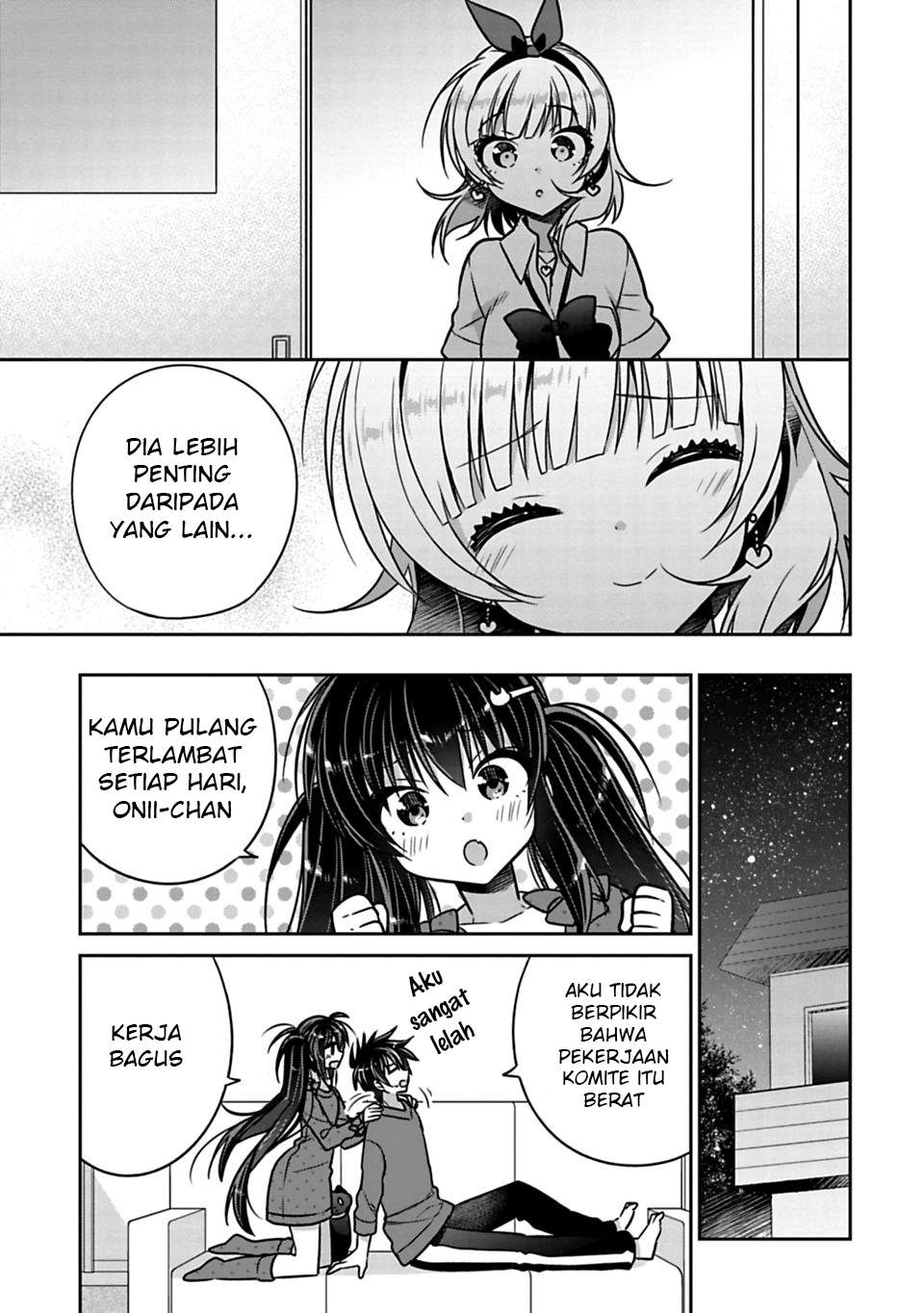 Siscon Ani to Brocon Imouto ga Shoujiki ni Nattara Chapter 21 Gambar 5