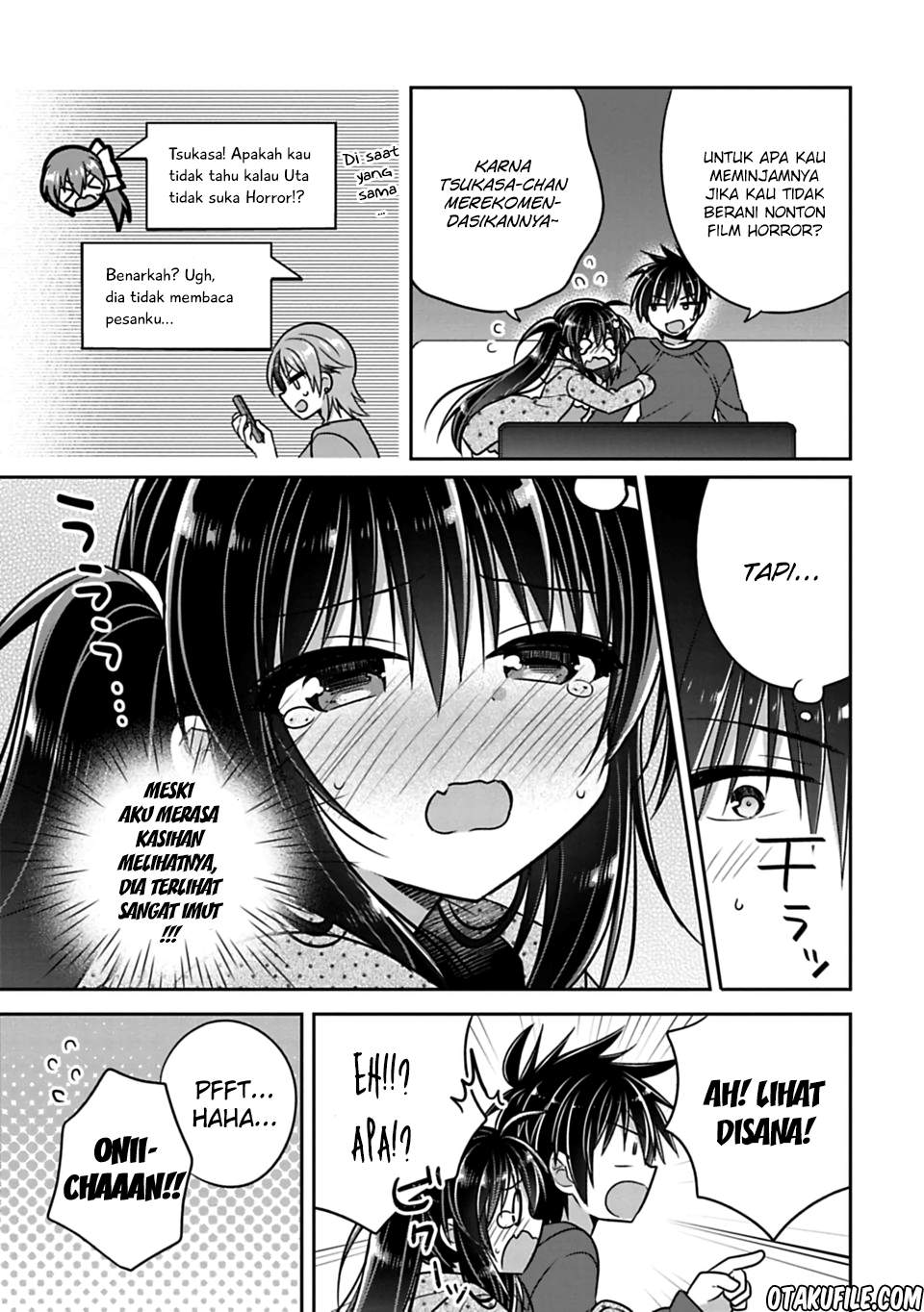 Siscon Ani to Brocon Imouto ga Shoujiki ni Nattara Chapter 20 Gambar 3