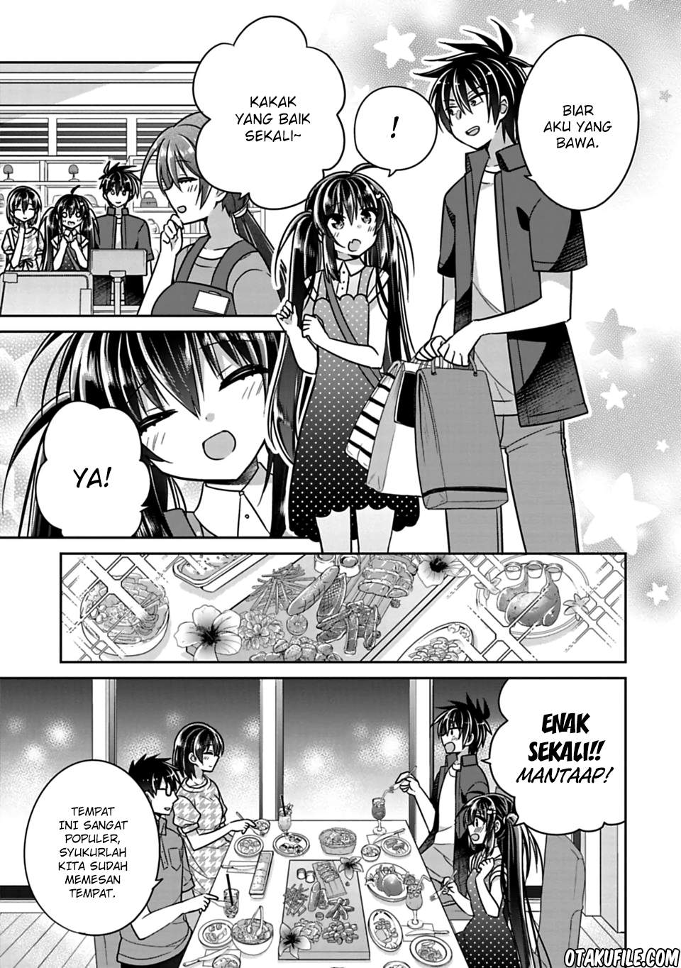 Siscon Ani to Brocon Imouto ga Shoujiki ni Nattara Chapter 17 Gambar 5