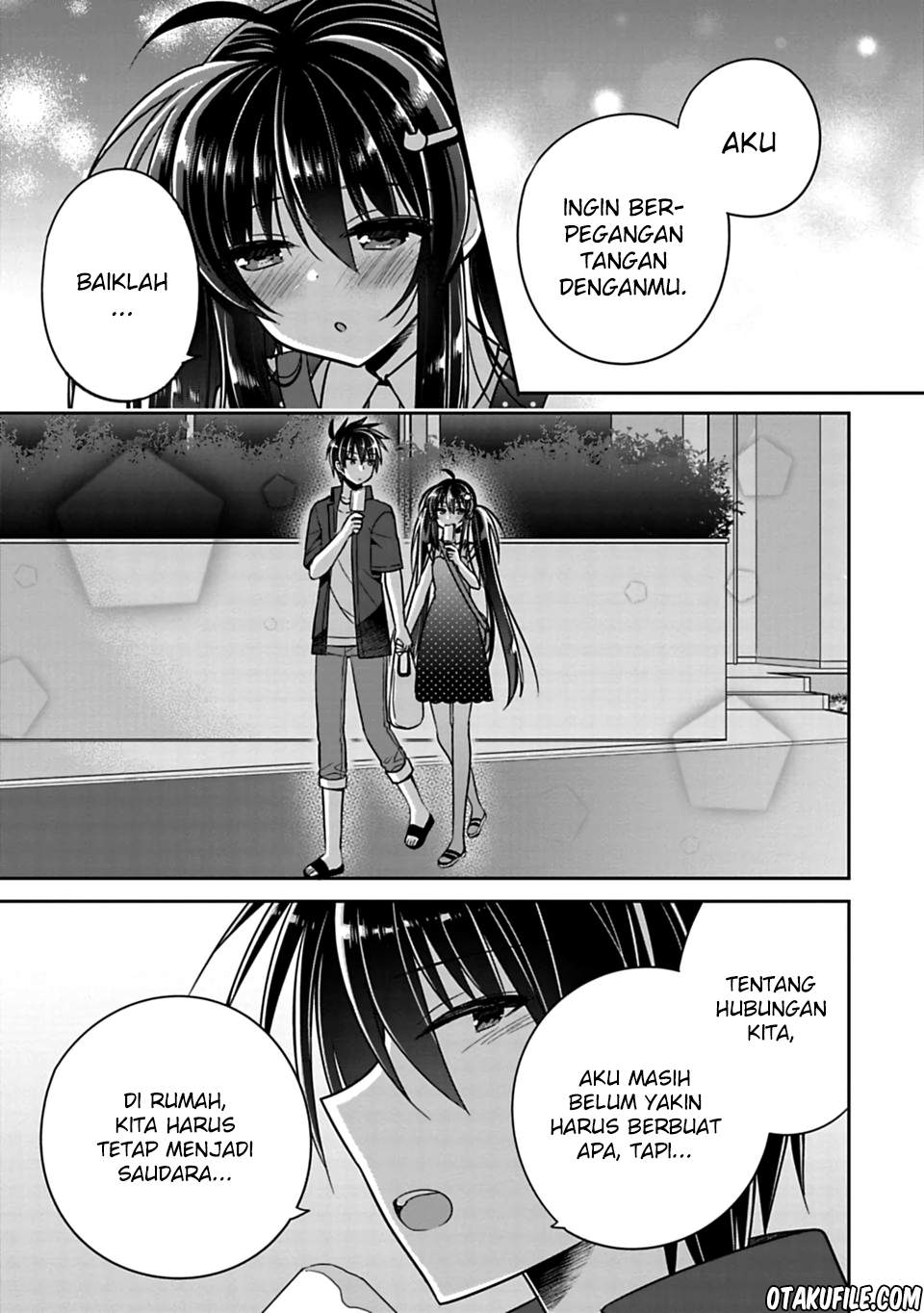 Siscon Ani to Brocon Imouto ga Shoujiki ni Nattara Chapter 17 Gambar 9