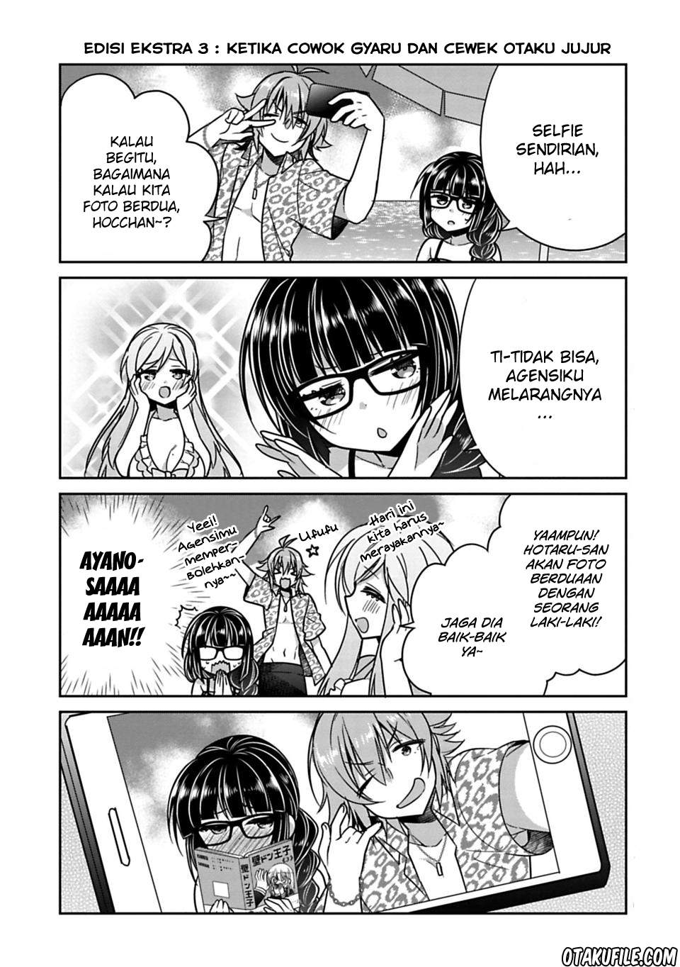 Baca Komik Siscon Ani to Brocon Imouto ga Shoujiki ni Nattara Chapter 15.6 Gambar 1