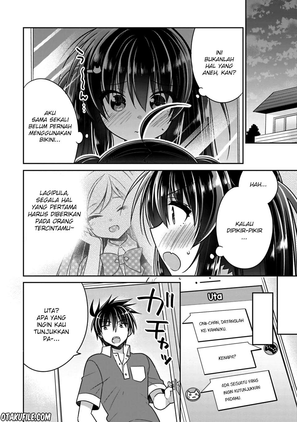 Siscon Ani to Brocon Imouto ga Shoujiki ni Nattara Chapter 13 Gambar 6