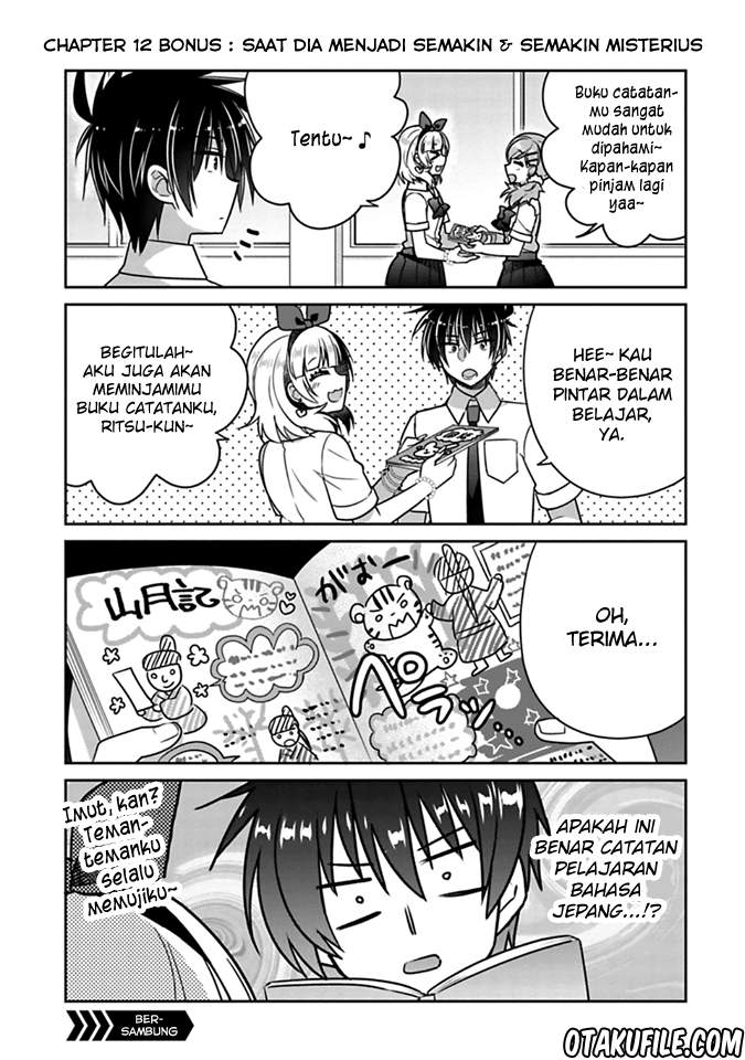 Baca Komik Siscon Ani to Brocon Imouto ga Shoujiki ni Nattara Chapter 12.1 Gambar 1