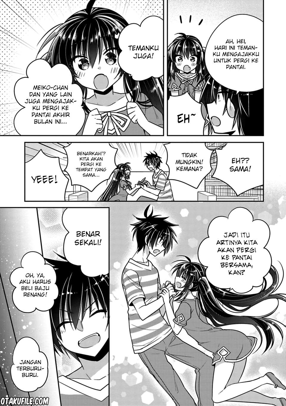 Siscon Ani to Brocon Imouto ga Shoujiki ni Nattara Chapter 12 Gambar 9