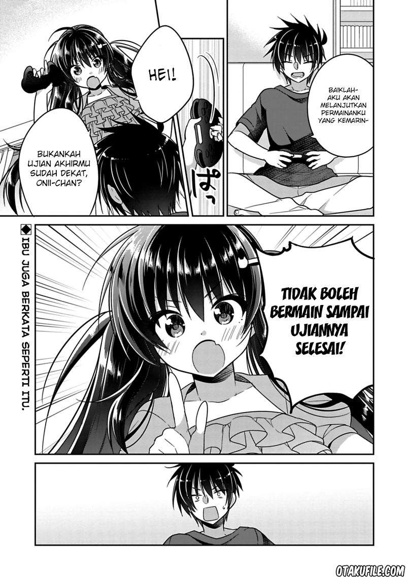 Baca Komik Siscon Ani to Brocon Imouto ga Shoujiki ni Nattara Chapter 11 Gambar 1