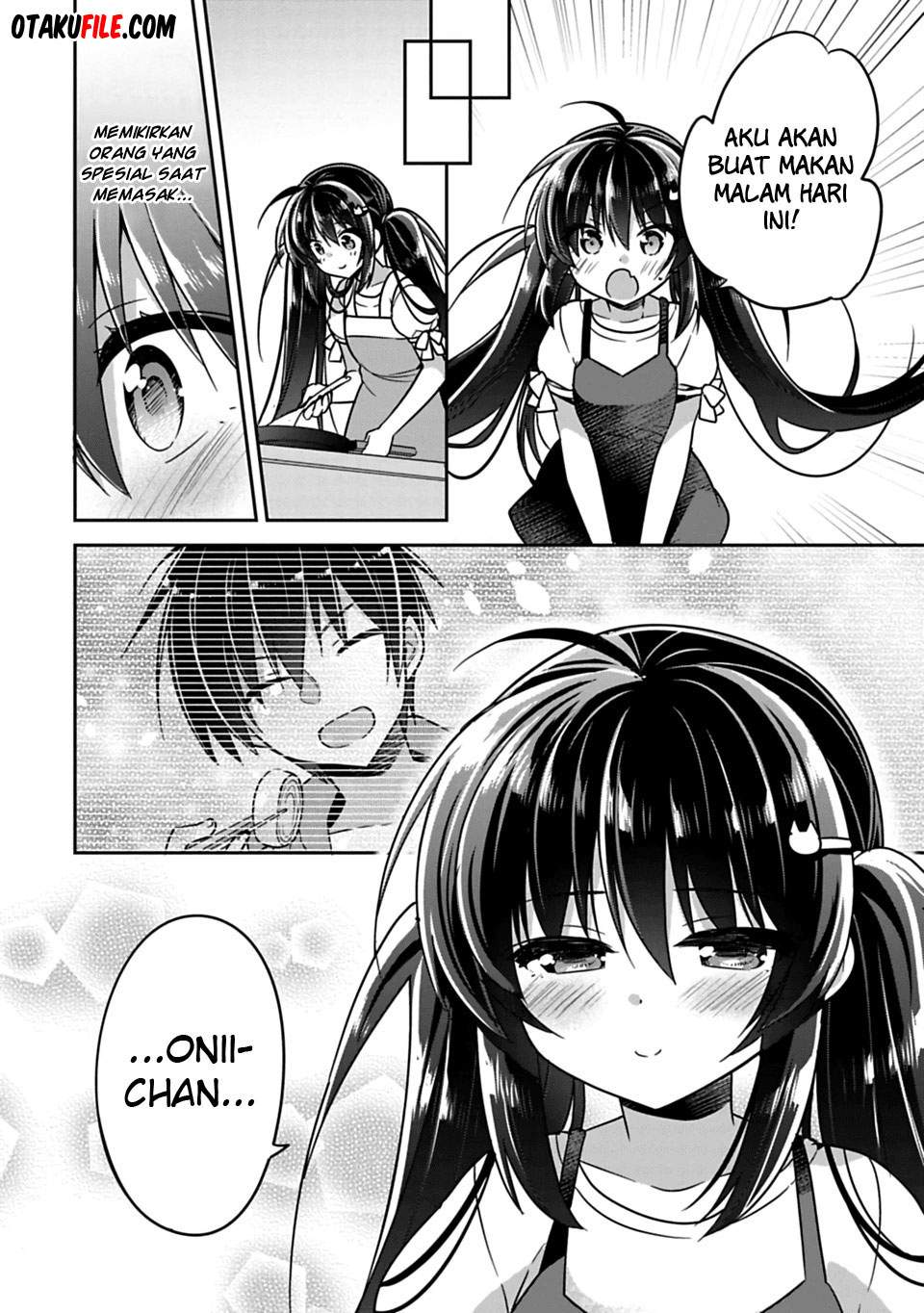 Siscon Ani to Brocon Imouto ga Shoujiki ni Nattara Chapter 9 Gambar 6