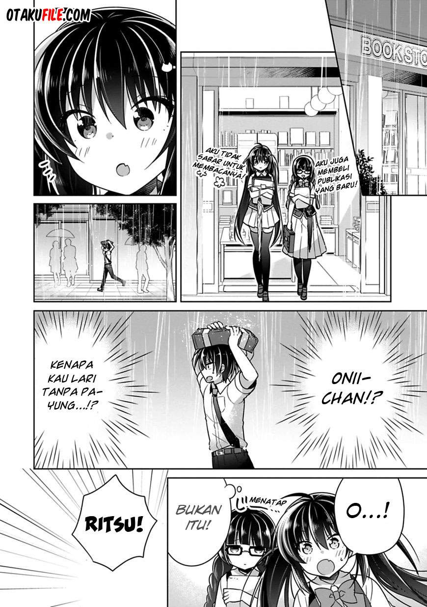 Siscon Ani to Brocon Imouto ga Shoujiki ni Nattara Chapter 8 Gambar 7