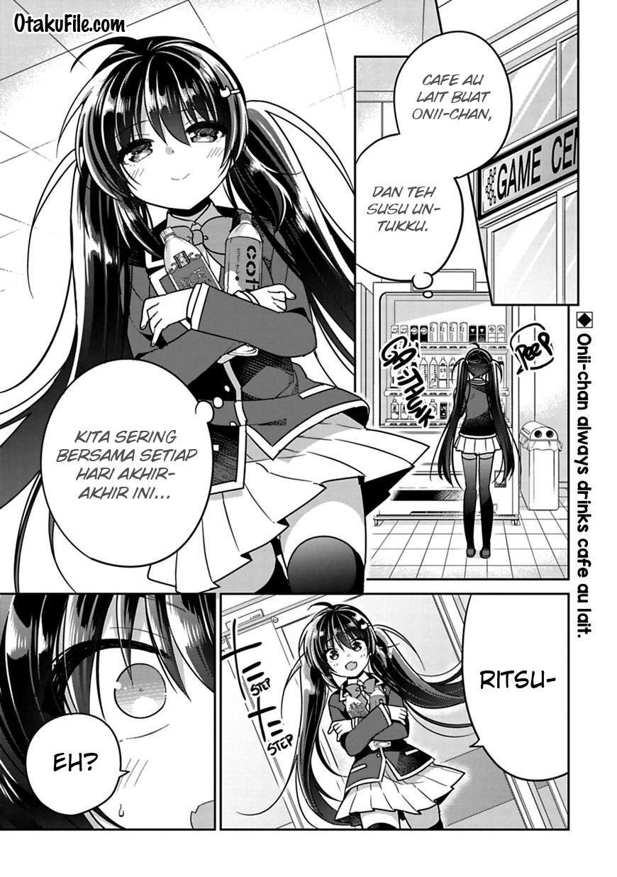 Baca Komik Siscon Ani to Brocon Imouto ga Shoujiki ni Nattara Chapter 6 Gambar 1