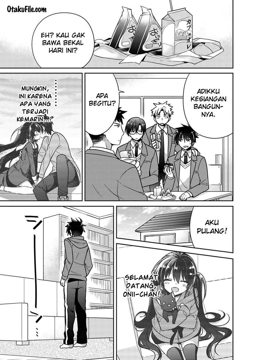 Siscon Ani to Brocon Imouto ga Shoujiki ni Nattara Chapter 4 Gambar 4