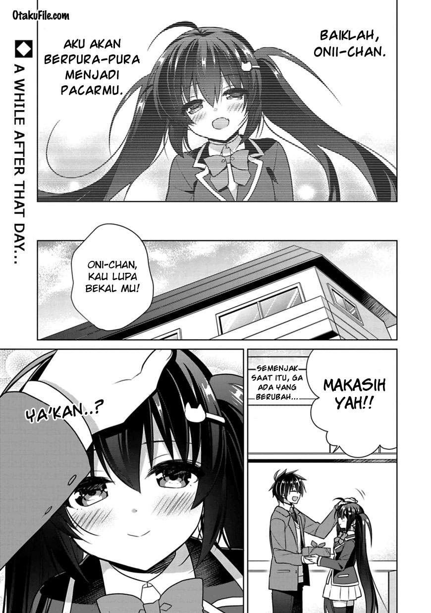 Baca Manga Siscon Ani to Brocon Imouto ga Shoujiki ni Nattara Chapter 2 Gambar 2