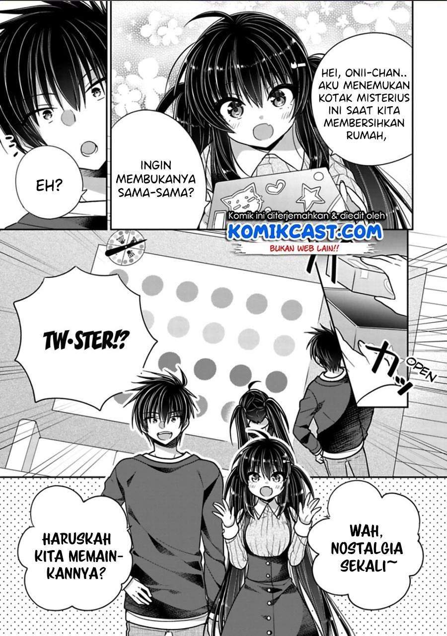 Baca Komik Siscon Ani to Brocon Imouto ga Shoujiki ni Nattara Chapter 35 Gambar 1