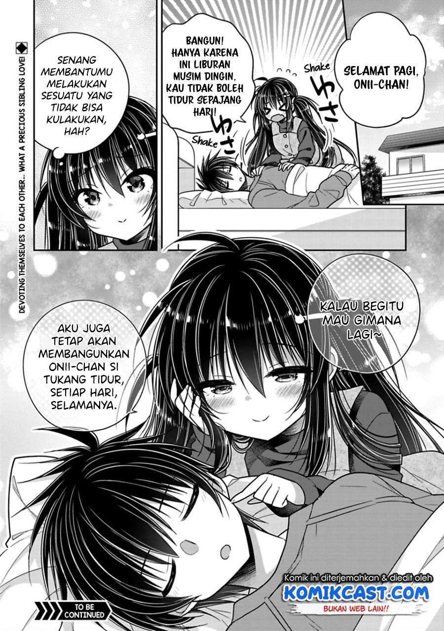 Siscon Ani to Brocon Imouto ga Shoujiki ni Nattara Chapter 34 Gambar 8