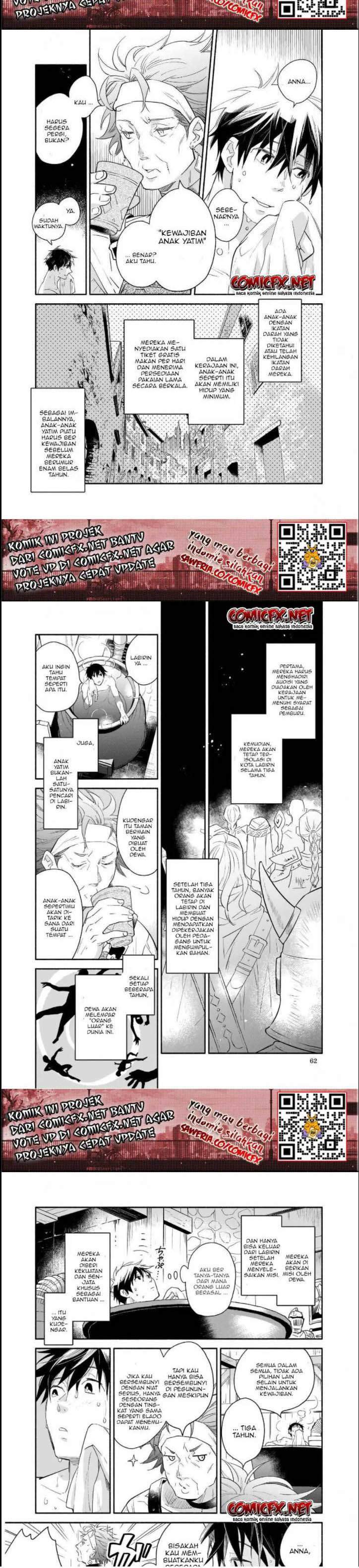 Yakusai no Moushigo to Seijo no Meikyuu Chapter 1.2 Gambar 4