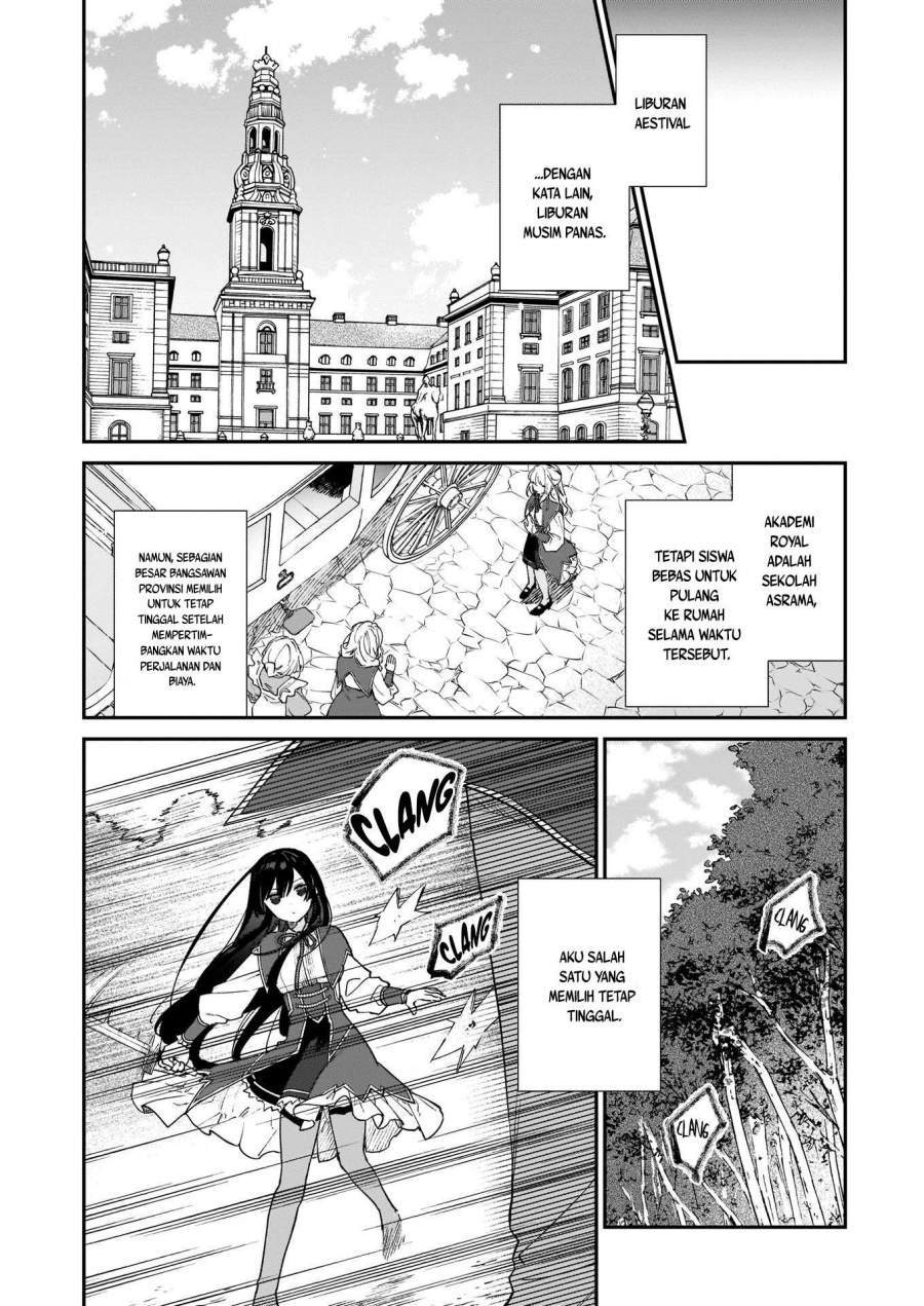 Baca Manga Akuyaku Reijou Reberu 99 ~Watashi wa UraBOSU desuga Maou de wa arimasen~ Chapter 9.1 Gambar 2