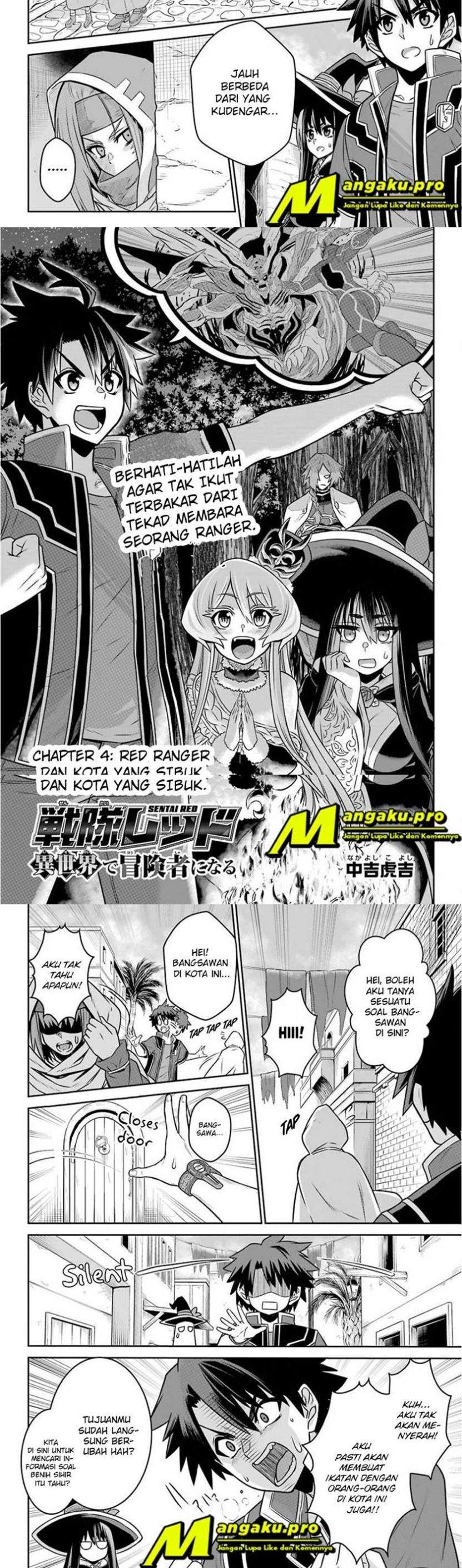Baca Manga The Red Ranger Becomes an Adventurer in Another World Chapter 4.1 Gambar 2