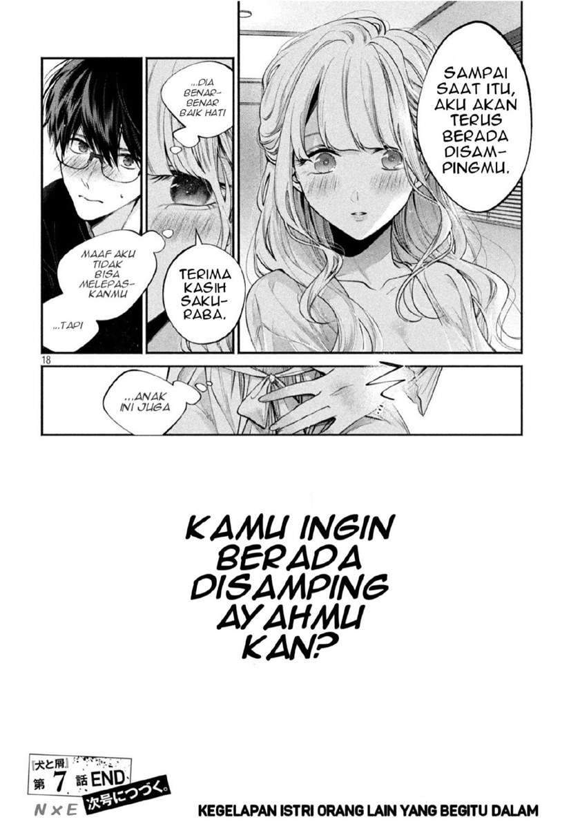 Inu to Kuzu (Dog and Scum) Chapter 7 Gambar 18