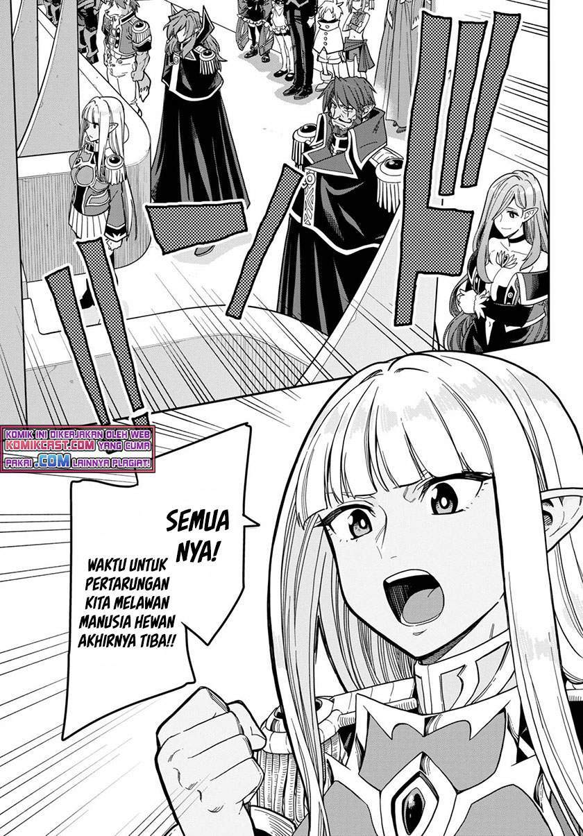 Konjiki no Moji Tsukai: Yuusha Yonin ni Makikomareta Unique Cheat Chapter 79 Gambar 3