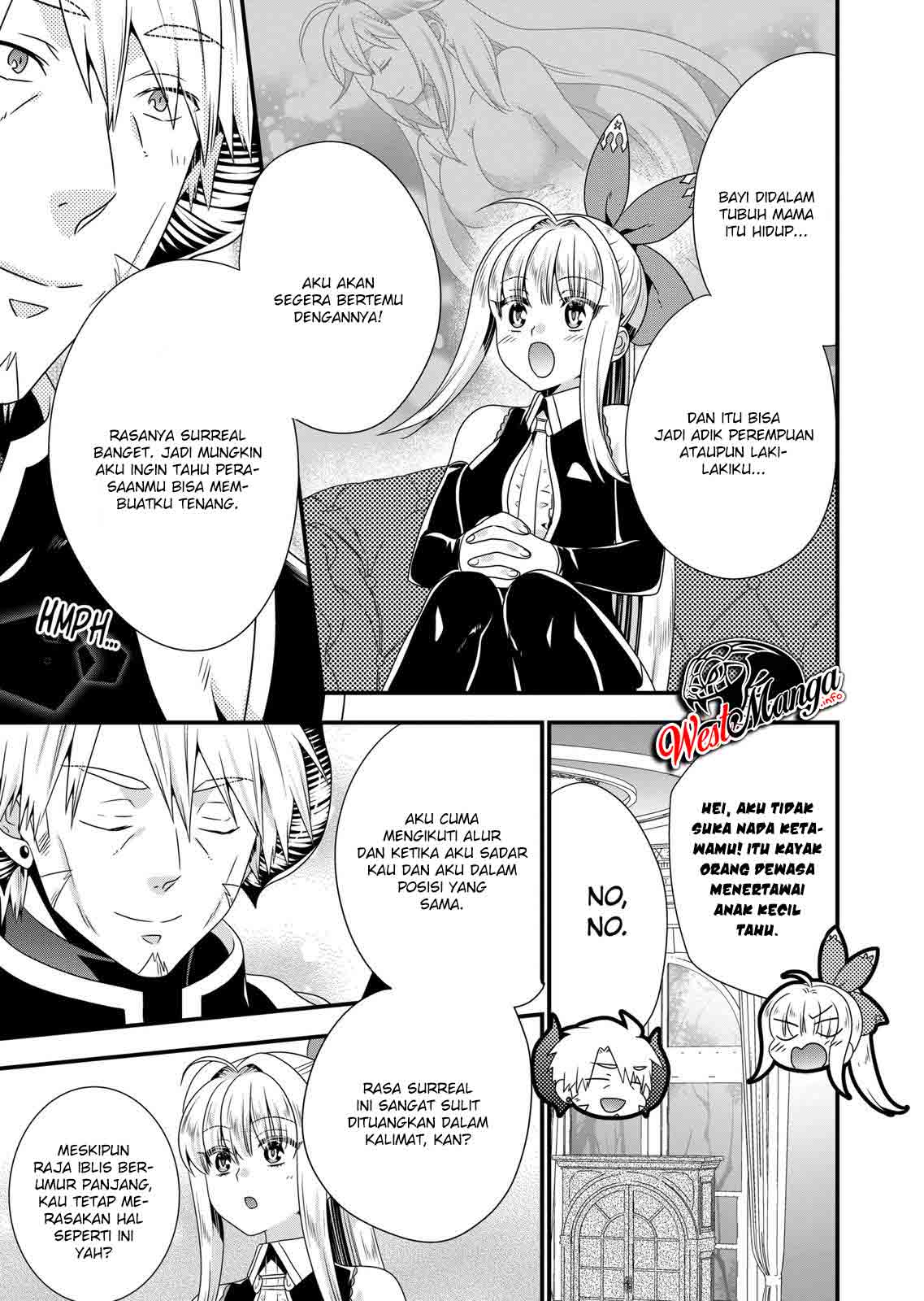 Maou desu Onna Yuusha no Hahaoya to Saikon Shita no de Onna Yuusha ga Giri no Musume ni Narimashita Chapter 48 Gambar 11