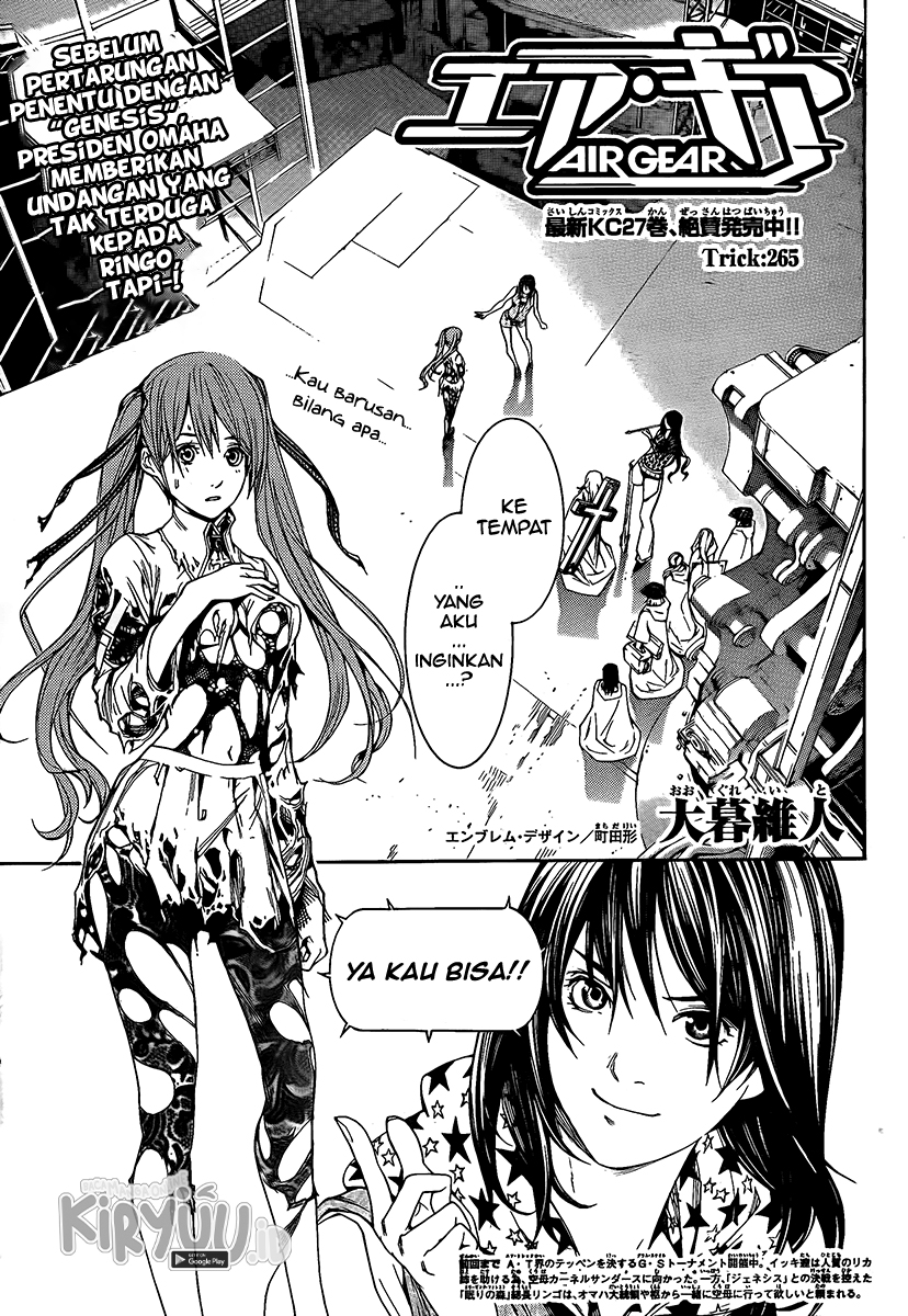 Air Gear Chapter 265 Gambar 5