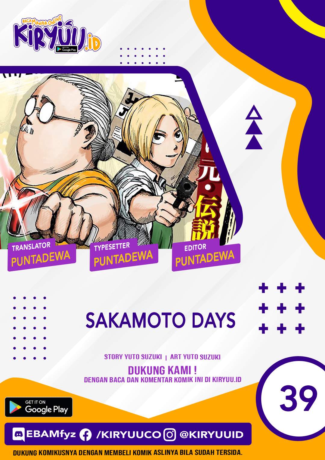 Baca Komik Sakamoto Days Chapter 39. Gambar 1