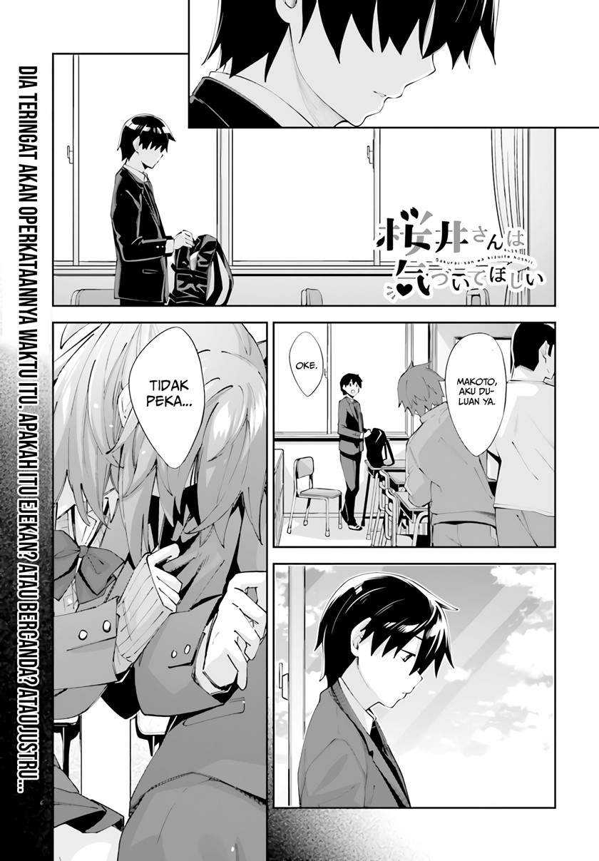 Baca Manga Sakurai-san Wants To Be Noticed Chapter 22 Gambar 2