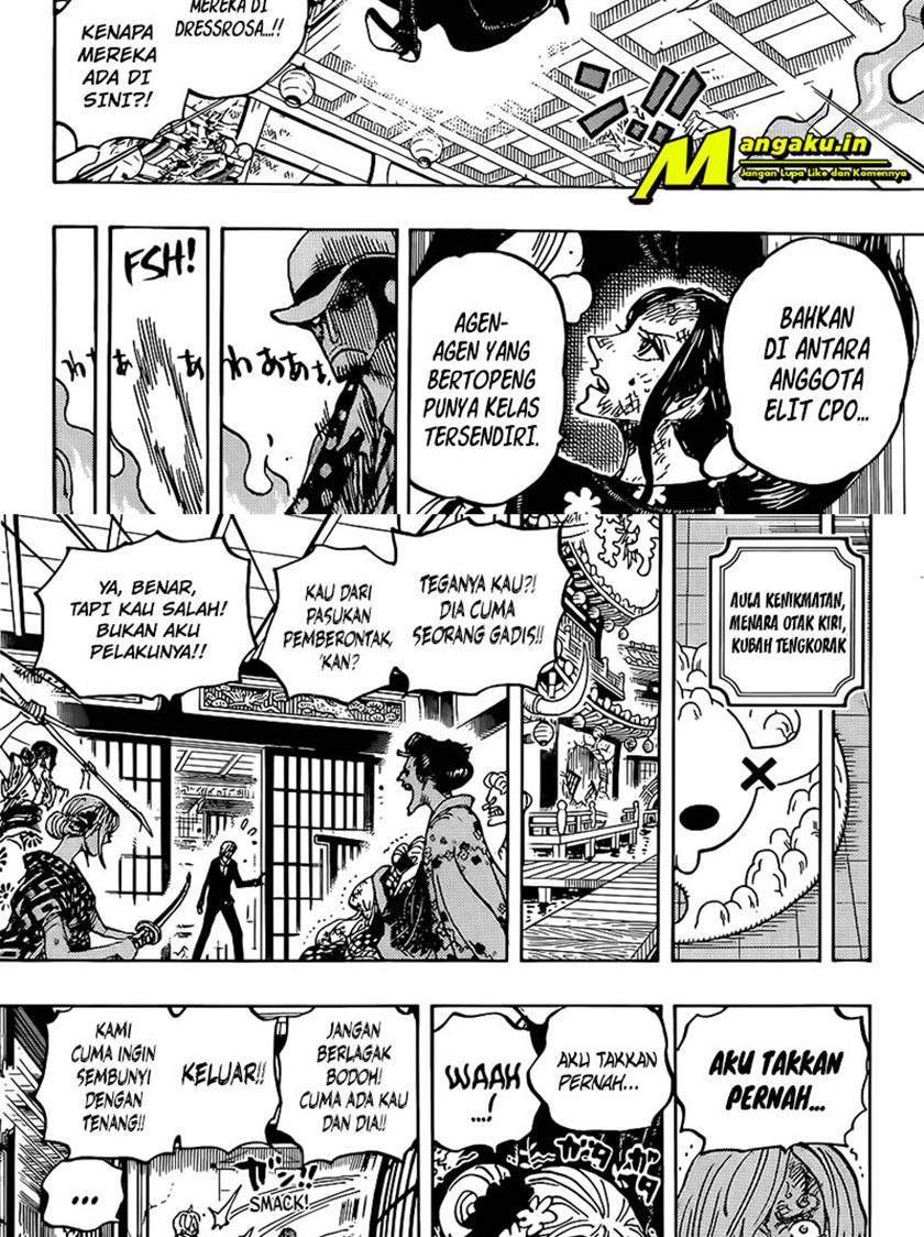 One Piece Chapter 1031 HD Gambar 13