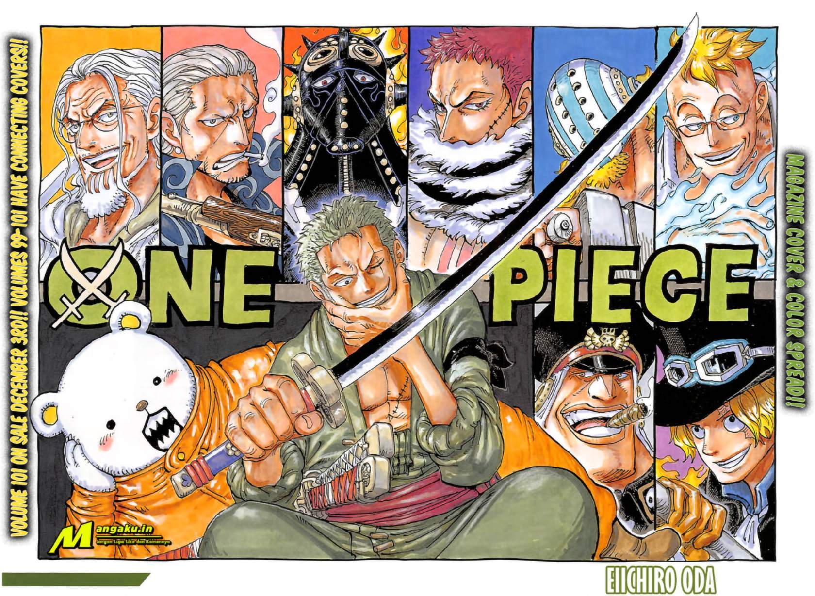 One Piece Chapter 1031 HD Gambar 3