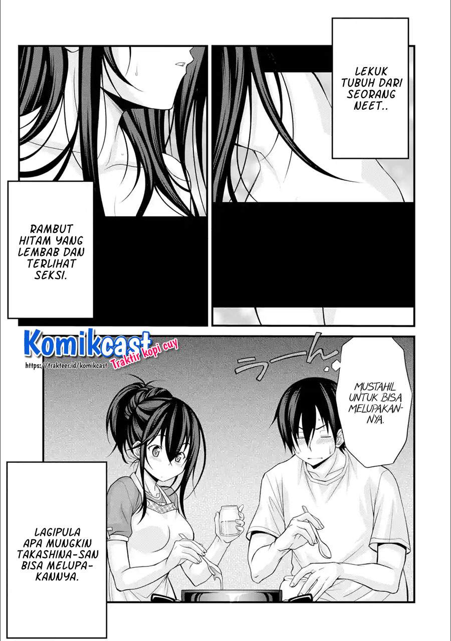 Kirei na Kurokami no Takashina-san (Mushoku) to Tsukiau Koto ni Natta Chapter 4.2 Gambar 7