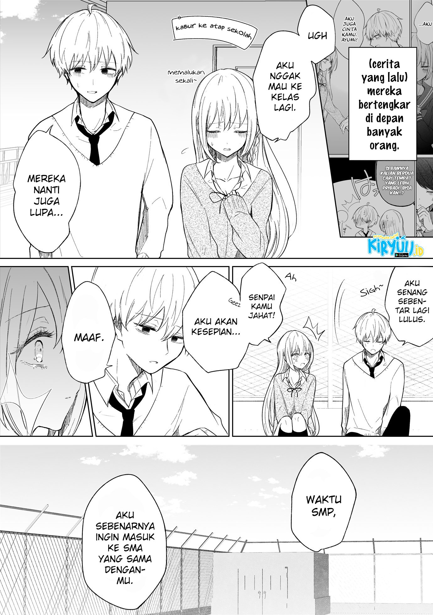 Baca Manga Ichizu de Bitch na Kouhai Chapter 78 Gambar 2