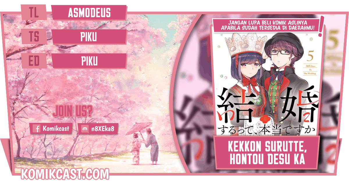 Baca Komik Kekkon Surutte, Hontou Desu Ka? Chapter 55 Gambar 1