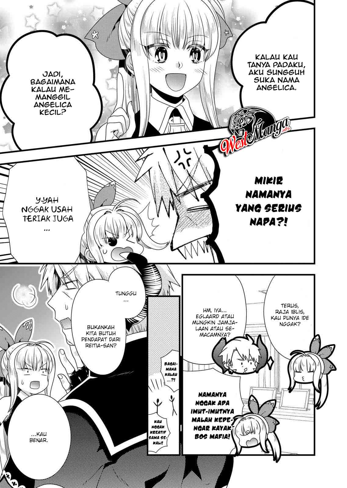 Maou desu Onna Yuusha no Hahaoya to Saikon Shita no de Onna Yuusha ga Giri no Musume ni Narimashita Chapter 49 Gambar 9