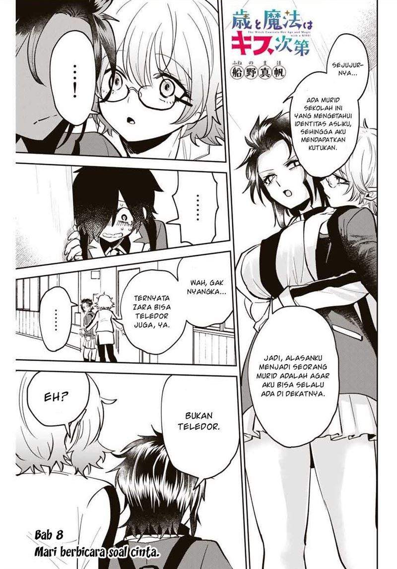 Baca Manga The Witch Controls Her Age and Magic With a Kiss Chapter 8 Gambar 2