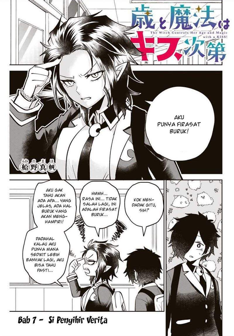 Baca Manga The Witch Controls Her Age and Magic With a Kiss Chapter 7 Gambar 2