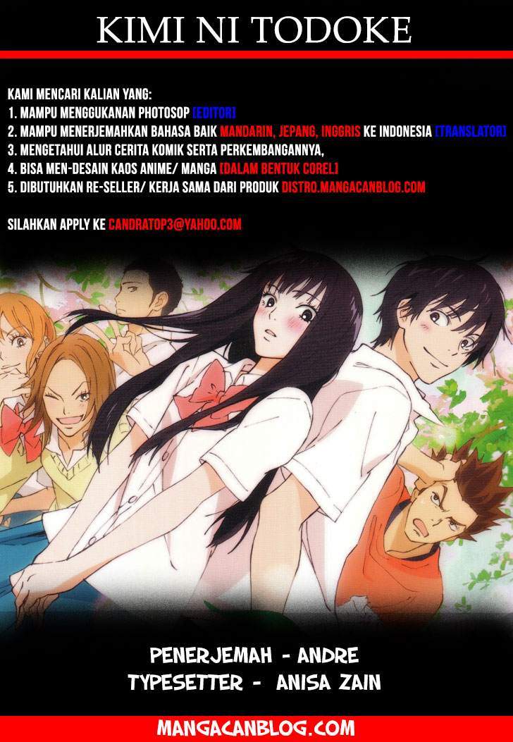 Baca Komik Kimi ni Todoke Chapter 98 Gambar 1