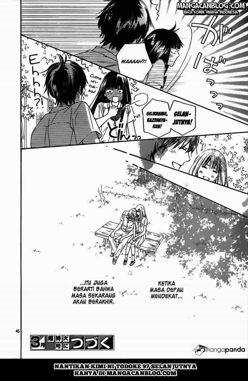 Kimi ni Todoke Chapter 96 Gambar 46