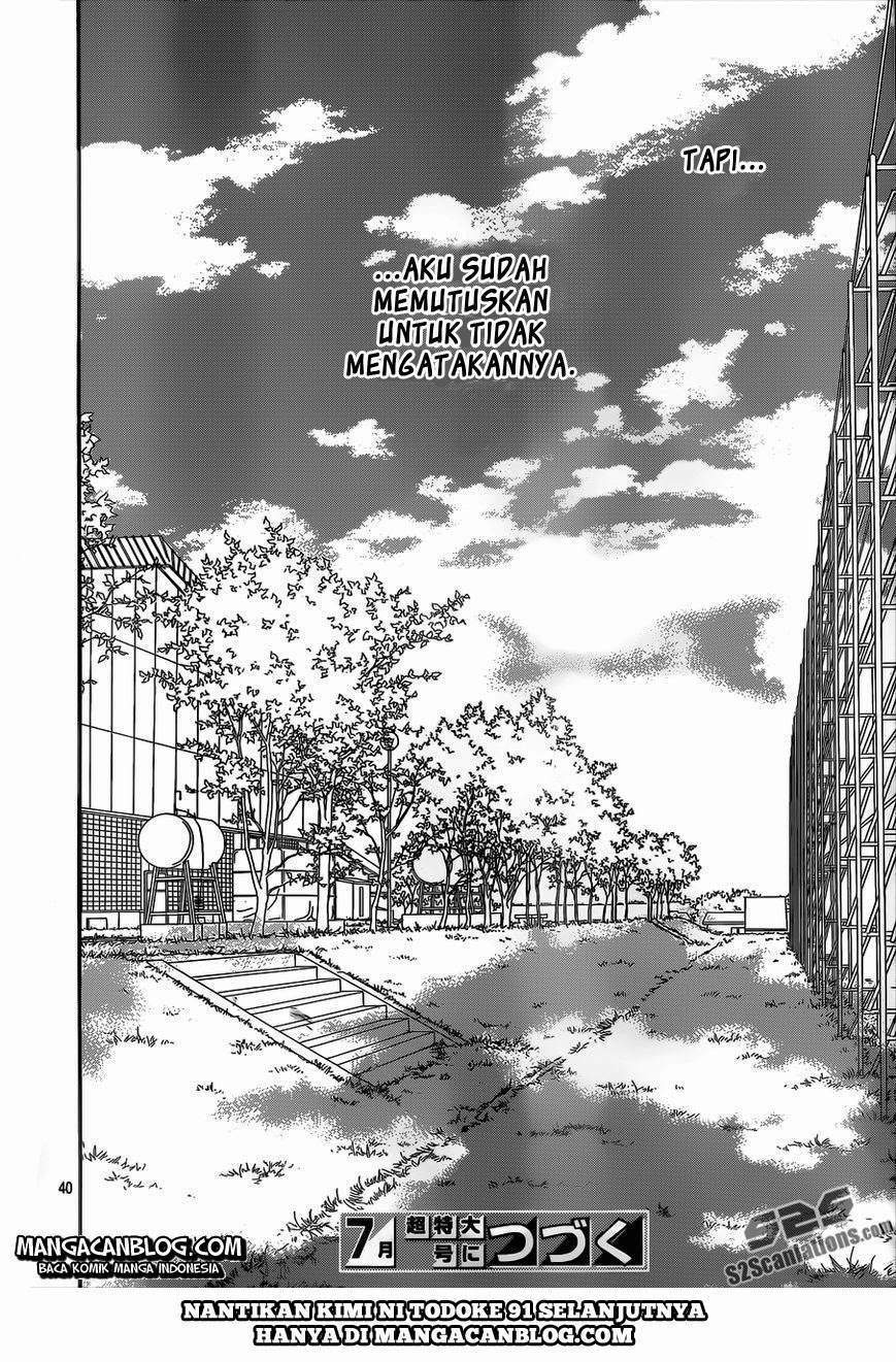 Kimi ni Todoke Chapter 90 Gambar 39