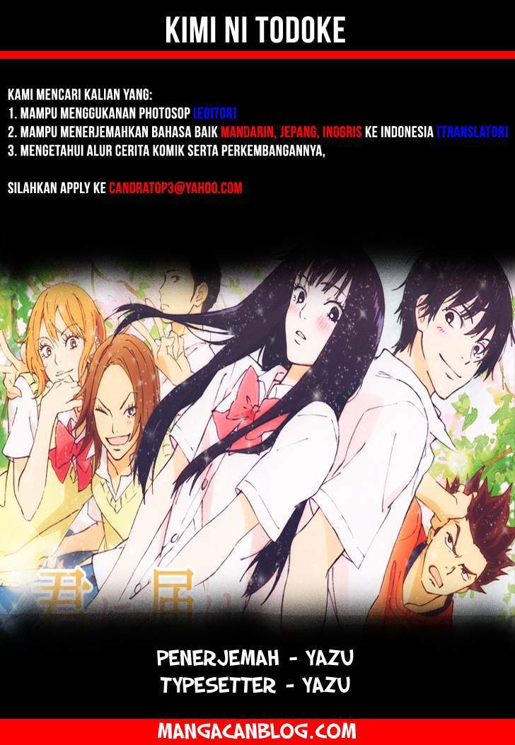 Kimi ni Todoke Chapter 90 Gambar 41