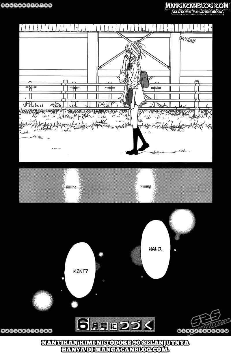 Kimi ni Todoke Chapter 89 Gambar 41