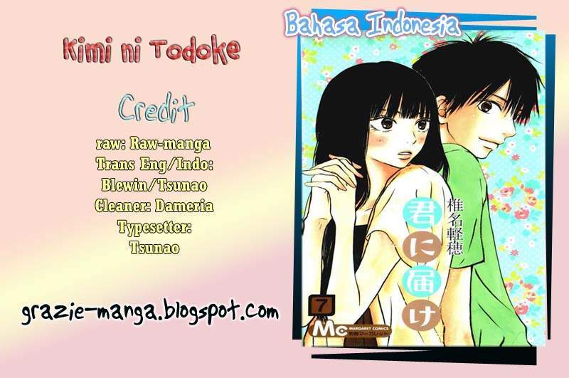 Baca Komik Kimi ni Todoke Chapter 27 Gambar 1