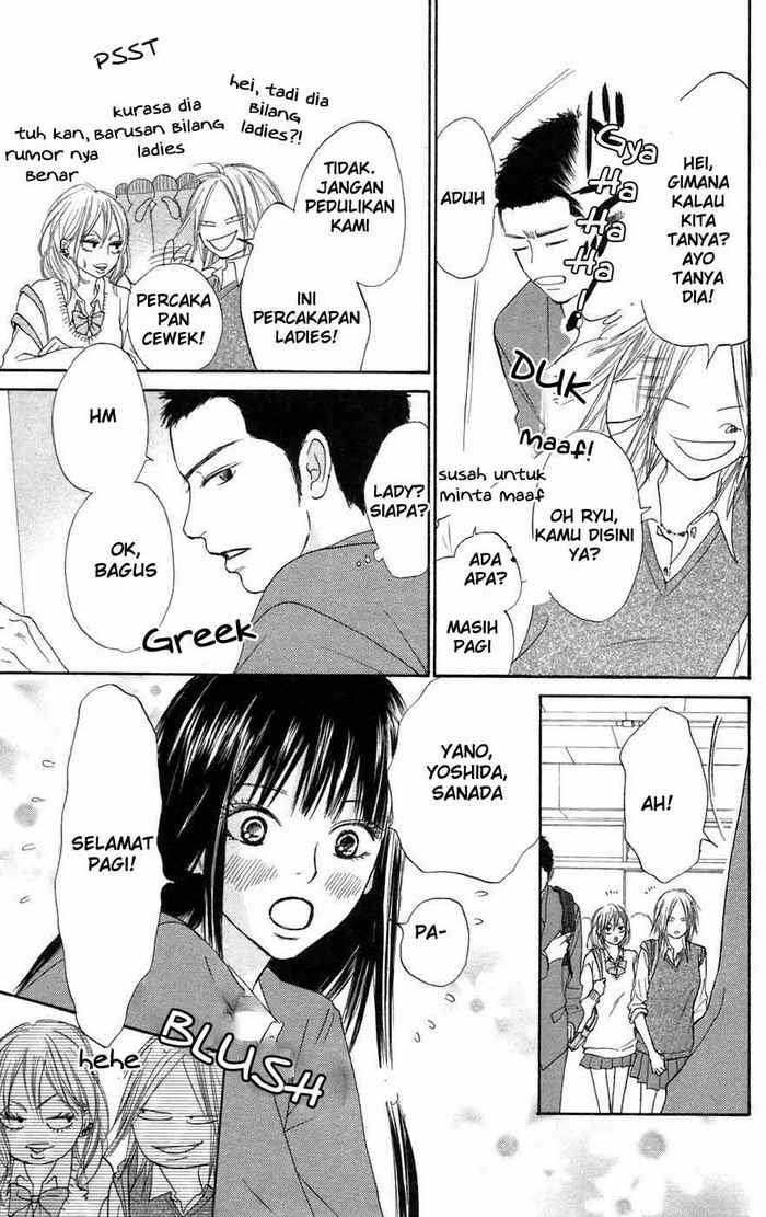 Kimi ni Todoke Chapter 4 Gambar 11