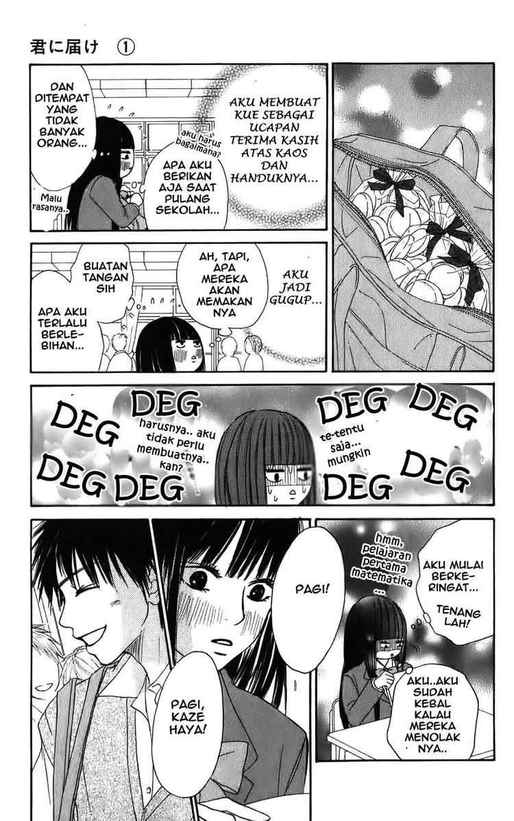 Kimi ni Todoke Chapter 1 Gambar 28