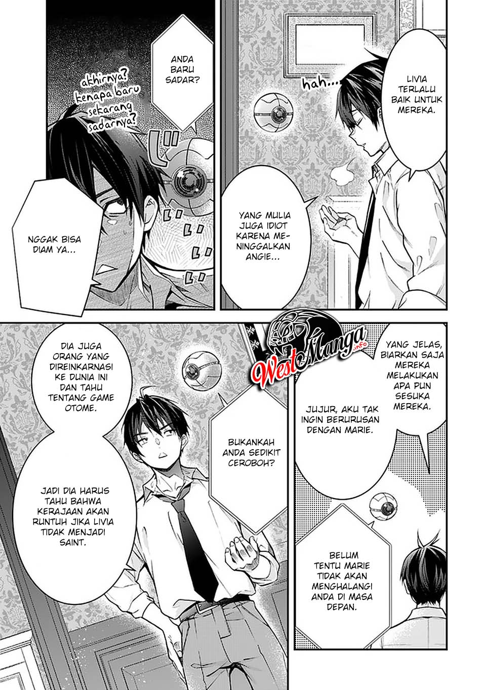 Otome Game Sekai wa Mob ni Kibishii Sekai Desu Chapter 37 Gambar 22