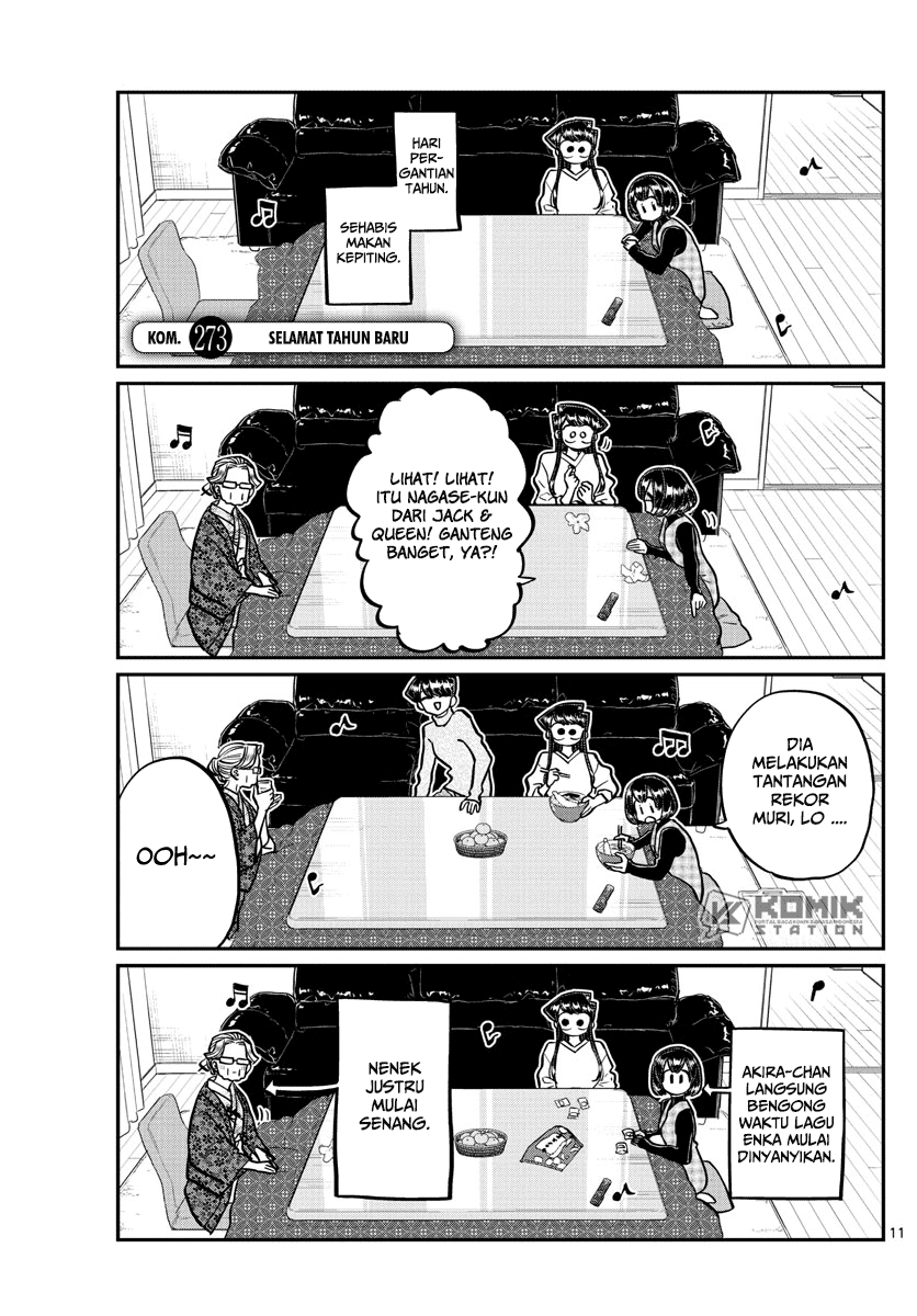 Baca Manga Komi-san wa Komyushou Desu Chapter 273 Gambar 2