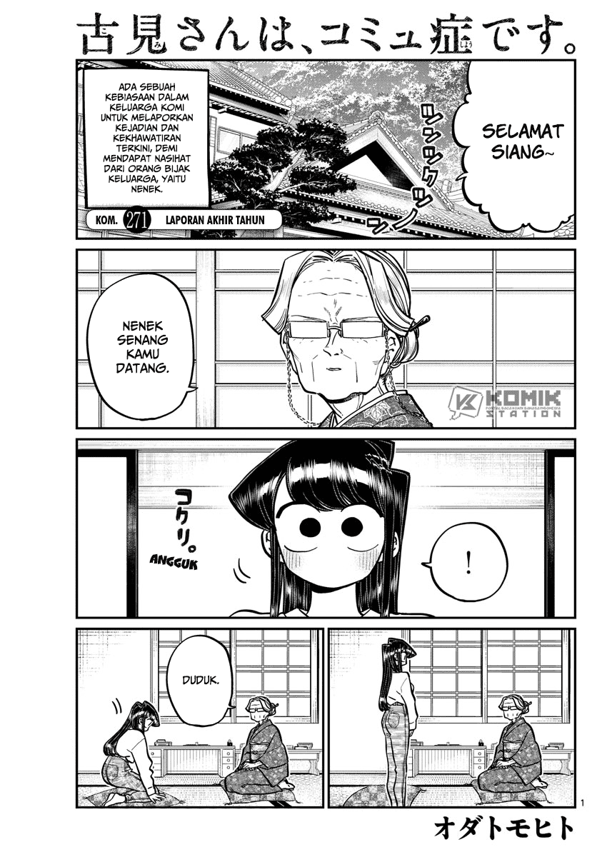 Baca Manga Komi-san wa Komyushou Desu Chapter 271 Gambar 2