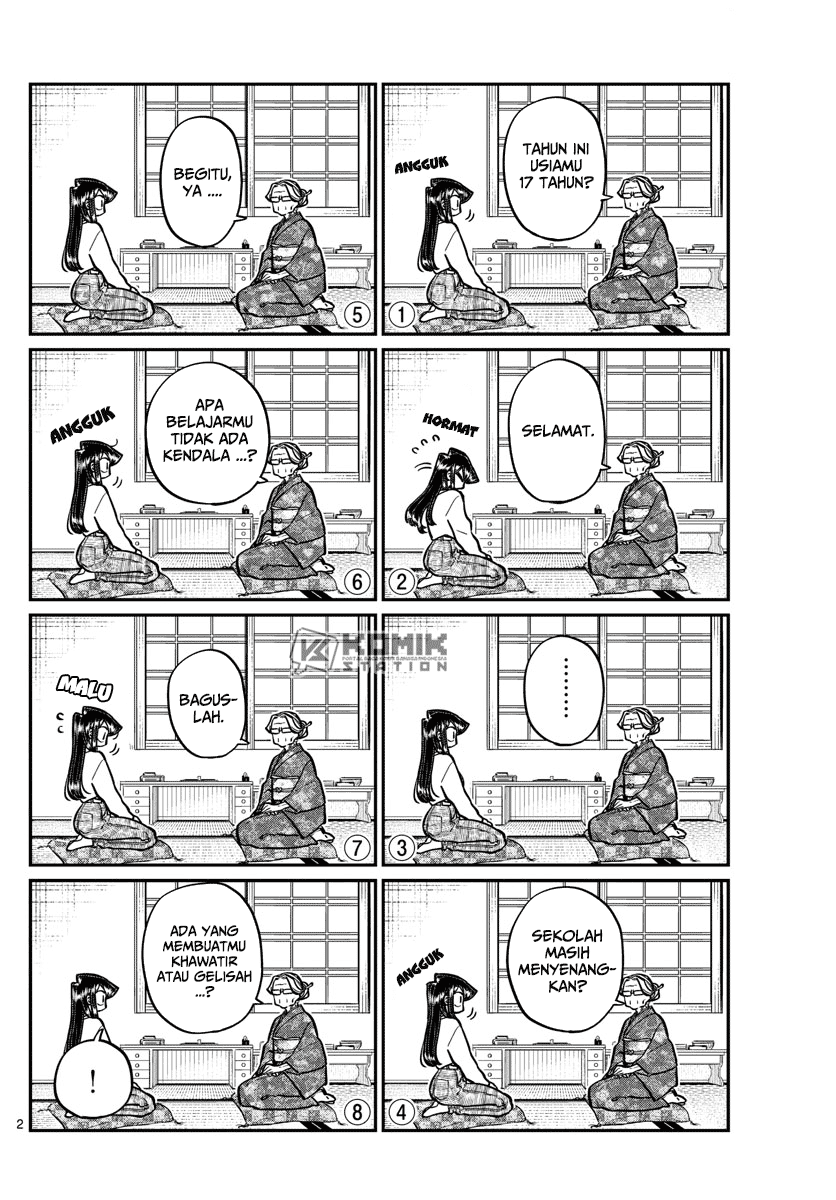 Komi-san wa Komyushou Desu Chapter 271 Gambar 3