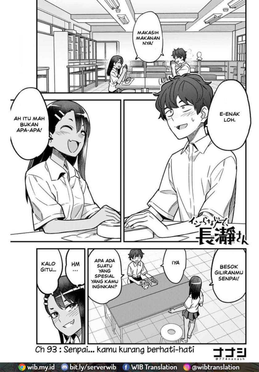 Baca Manga Ijiranaide, Nagatoro-san Chapter 93 Gambar 2