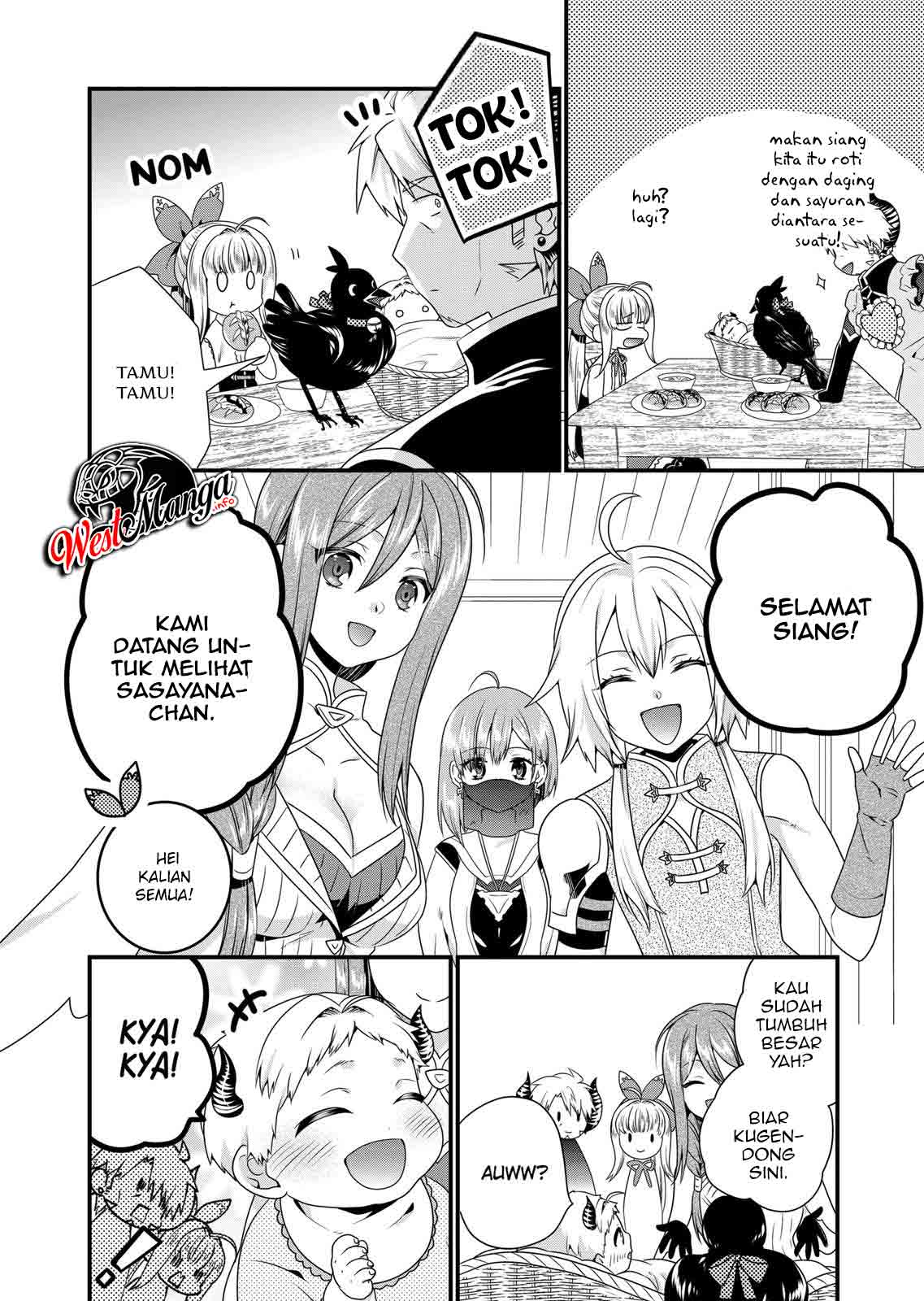 Maou desu Onna Yuusha no Hahaoya to Saikon Shita no de Onna Yuusha ga Giri no Musume ni Narimashita Chapter 50 Gambar 10