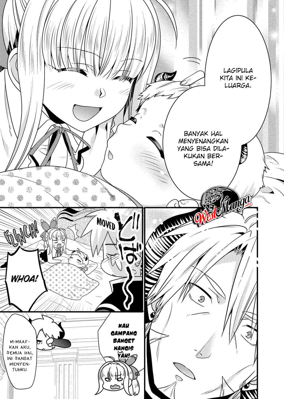 Maou desu Onna Yuusha no Hahaoya to Saikon Shita no de Onna Yuusha ga Giri no Musume ni Narimashita Chapter 50 Gambar 22