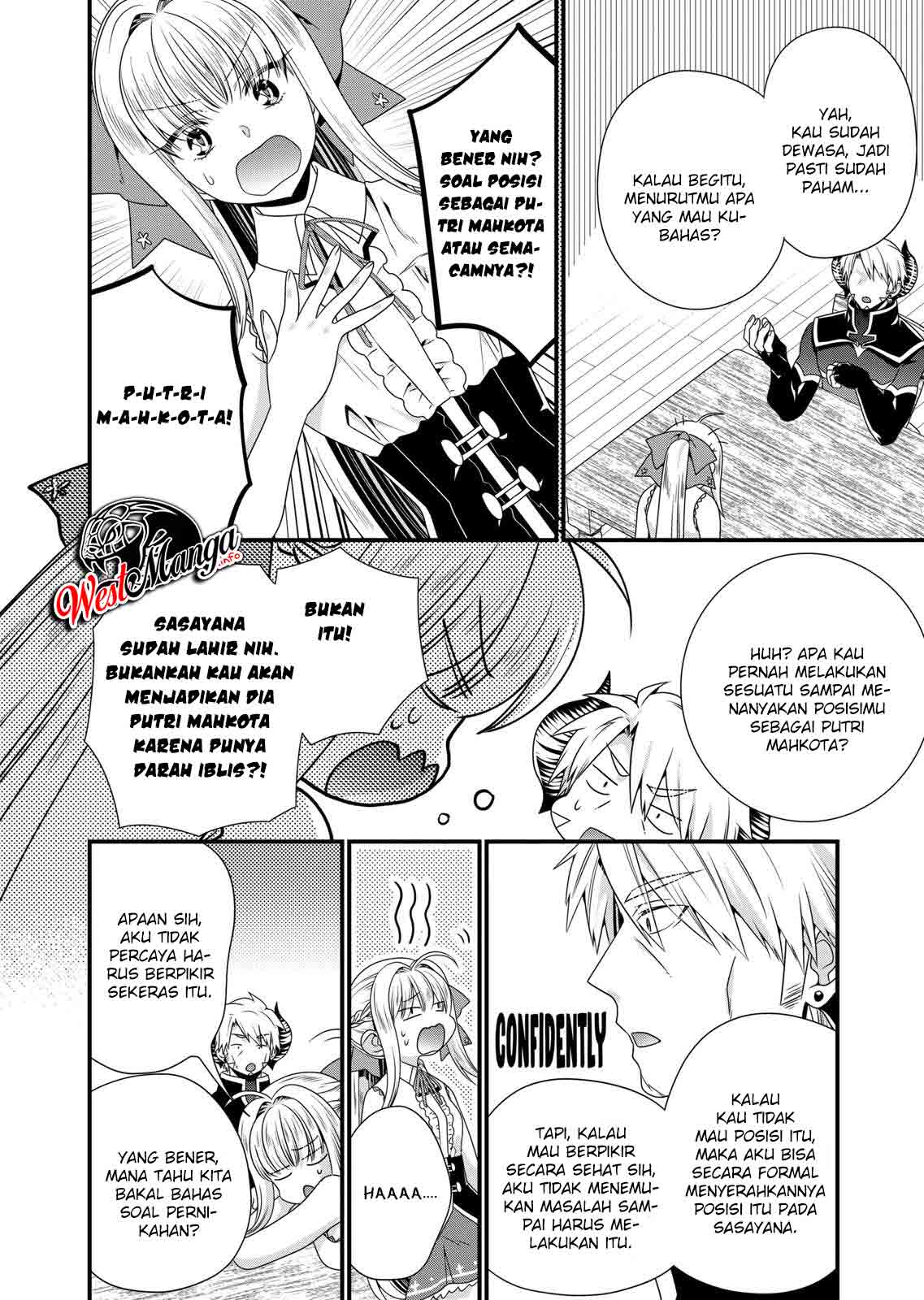 Maou desu Onna Yuusha no Hahaoya to Saikon Shita no de Onna Yuusha ga Giri no Musume ni Narimashita Chapter 51 Gambar 8